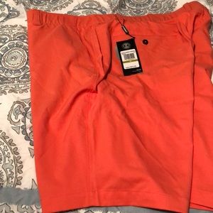 Under Armour Golf shorts coral color